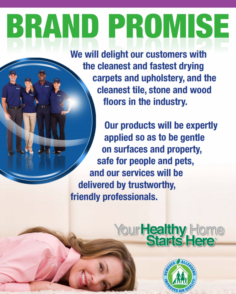 Chem-Dry Brand Promise